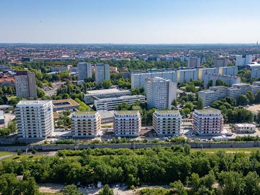 Wohnung zum Kauf - Neubau 254.000 € 1 Zimmer 41,8 m² 4. Geschoss Dösner Weg 6 Zentrum-Südost Leipzig 04103