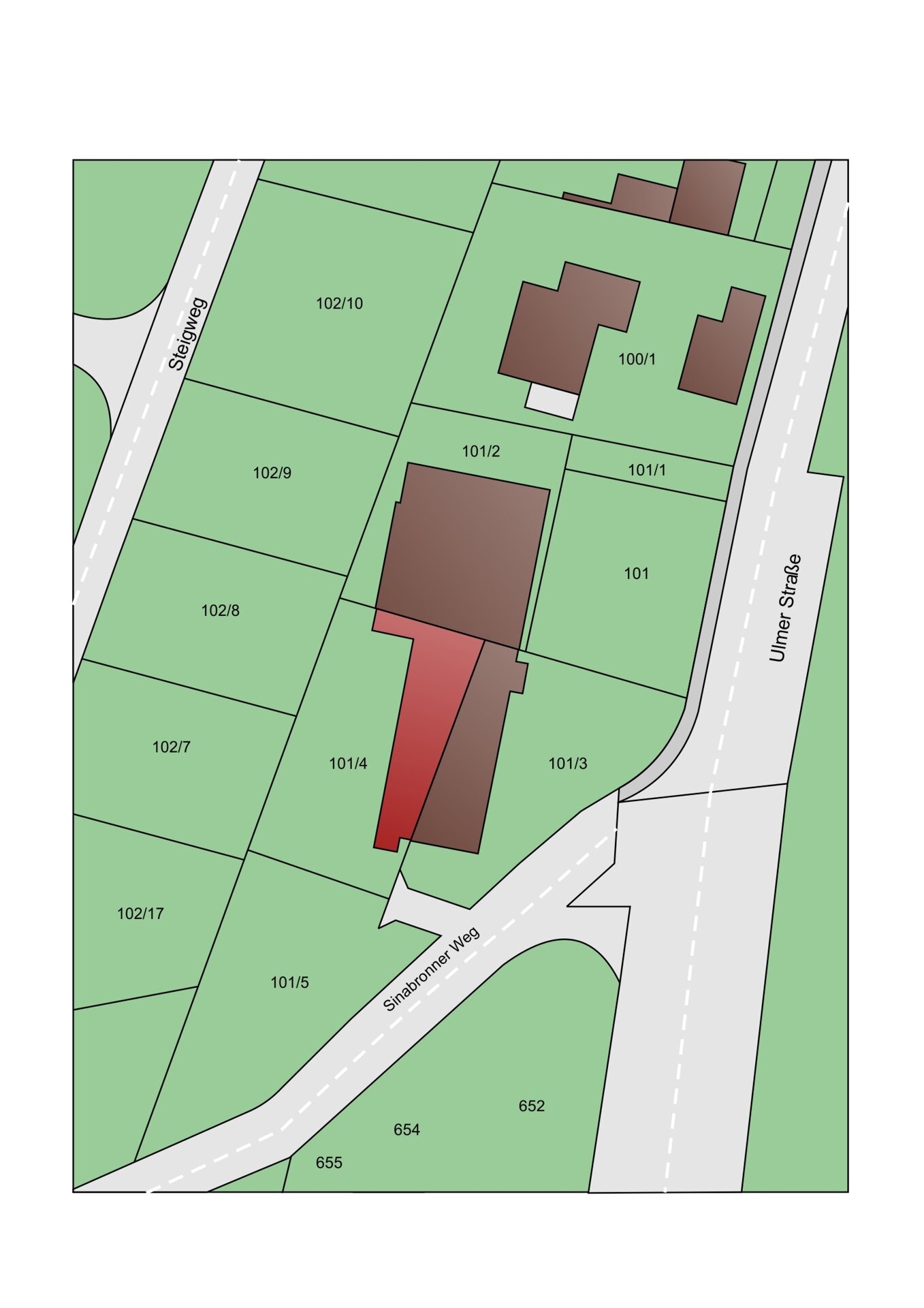 Grundstück zum Kauf 179.000 € 554 m²<br/>Grundstück Weidenstetten Weidenstetten 89197