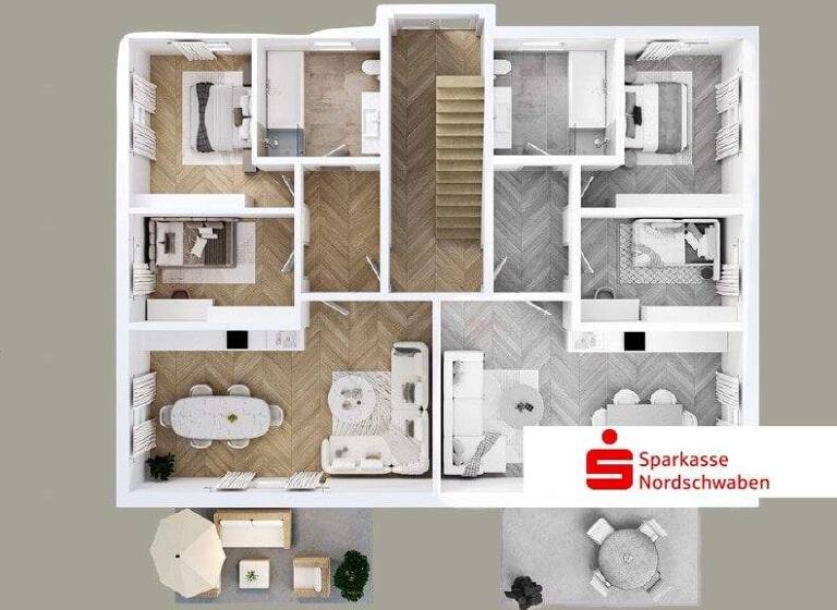 Wohnung zum Kauf provisionsfrei 379.000 € 3 Zimmer 80,3 m² Tapfheim 86660