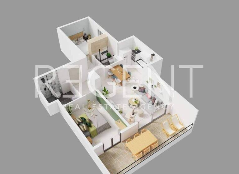 Wohnung zum Kauf 385.000 € 3 Zimmer Podgora