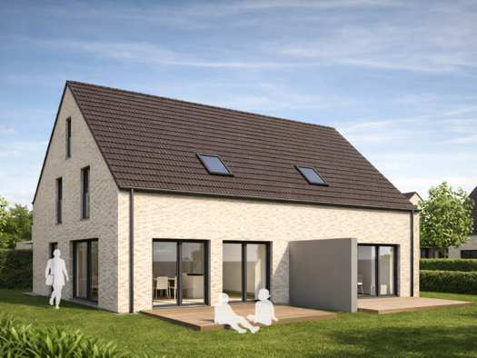 Doppelhaushälfte zum Kauf - Erstbezug provisionsfrei 573.200 € 6 Zimmer 123 m² 224 m² Grundstück Innenstadt Gütersloh 33334