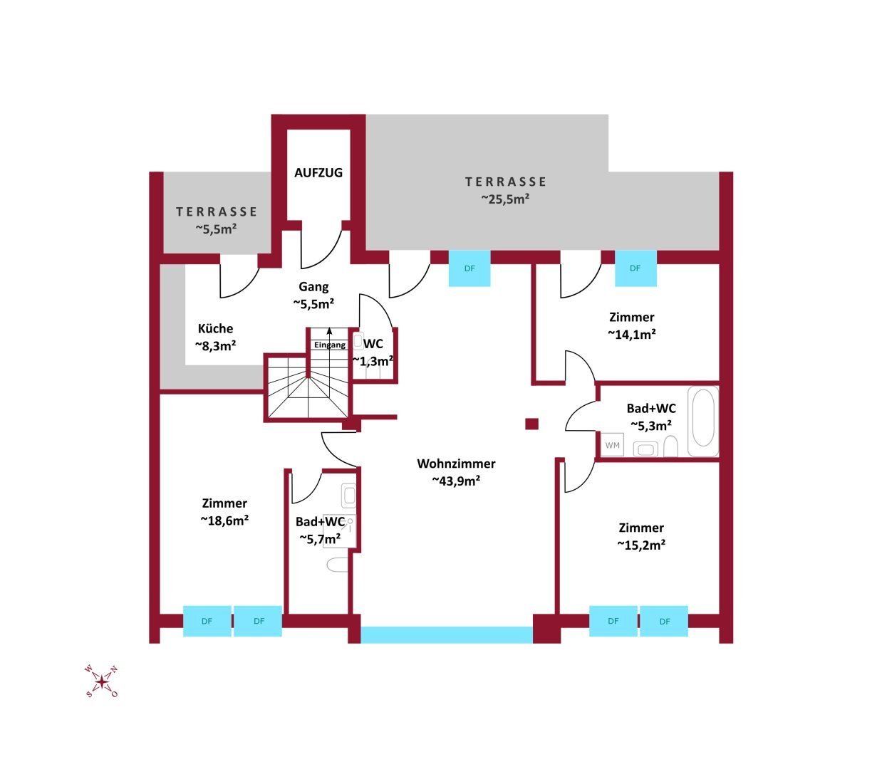 Wohnung zum Kauf 949.000 € 4 Zimmer 117,9 m²<br/>Wohnfläche Wien,Ottakring 1160