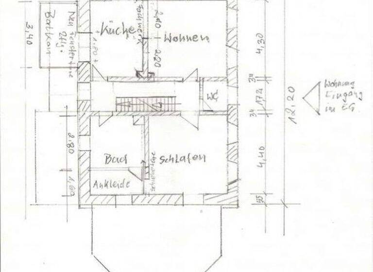 Wohnung zur Miete 1.470 € 4 Zimmer 140 m² 1. Geschoss Ellingen 91792