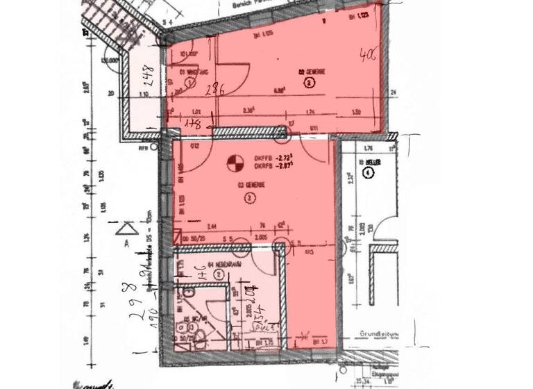 Büro zur Miete 9,50 € 2 Zimmer 58 m² Bürofläche Paul-Schneider-Straße 09 Westvorstadt Weimar 99423
