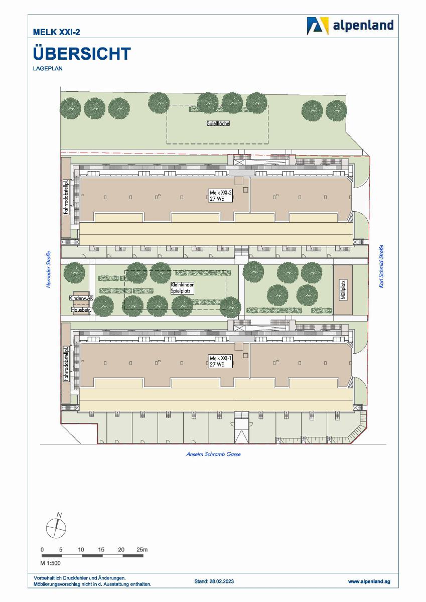 Wohnung zur Miete 742 € 4 Zimmer 82 m²<br/>Wohnfläche Melk 3390