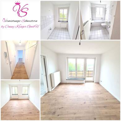 Wohnung zur Miete 260 € 2 Zimmer 43,6 m² 3. Geschoss frei ab sofort Zschopauer Straße 123 Lutherviertel 221 Chemnitz 09126