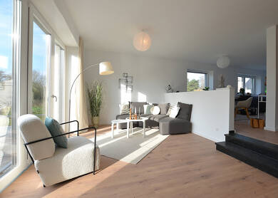 Reihenmittelhaus zum Kauf 459.000 € 5 Zimmer 145,3 m² 452,8 m² Grundstück Clara-Schumann-Straße 10-18 Hunnebrock Bünde 32257