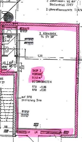 Ladenfläche zur Miete provisionsfrei 457 € 51,5 m²<br/>Verkaufsfläche ab 51,5 m²<br/>Teilbarkeit Groß-Bieberau Groß-Bieberau 64401