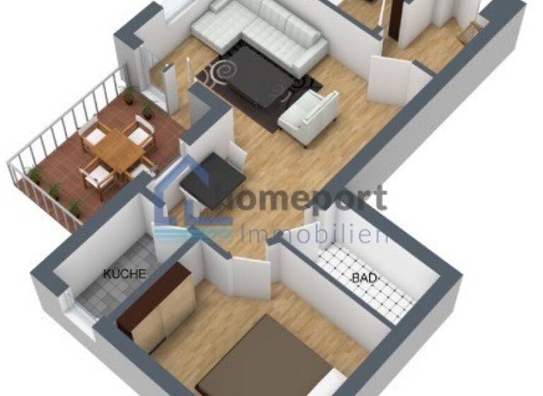 Wohnung zum Kauf 465.000 € 3 Zimmer 66,2 m² 1. Geschoss Trudering-Riem München / Trudering 81825