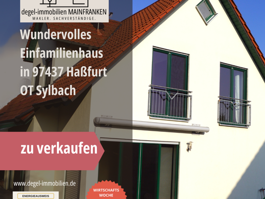 Einfamilienhaus zum Kauf 465.000 € 4 Zimmer 132 m² 550 m² Grundstück frei ab sofort Sylbach Haßfurt 97437