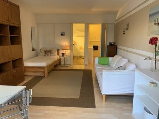 Studio zur Miete 1.050 € 1 Zimmer 35 m² Geschoss EG/8 frei ab 01.05.2026 Rümannstraße Schwabing-West München 80804