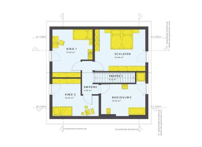Einfamilienhaus zum Kauf 595.266 € 4 Zimmer 154 m² 530 m² Grundstück Hehn Mönchengladbach 41069