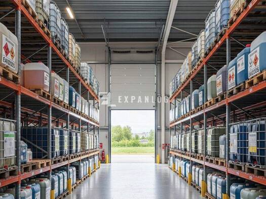 Lagerhalle zur Miete 1.450 m² Lagerfläche teilbar ab 650 m² Uedesheim Neuss 41468