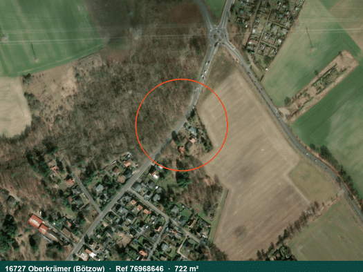 Grundstück zum Kauf 140.000 € 722 m² Grundstück Bötzow Oberkrämer 16727