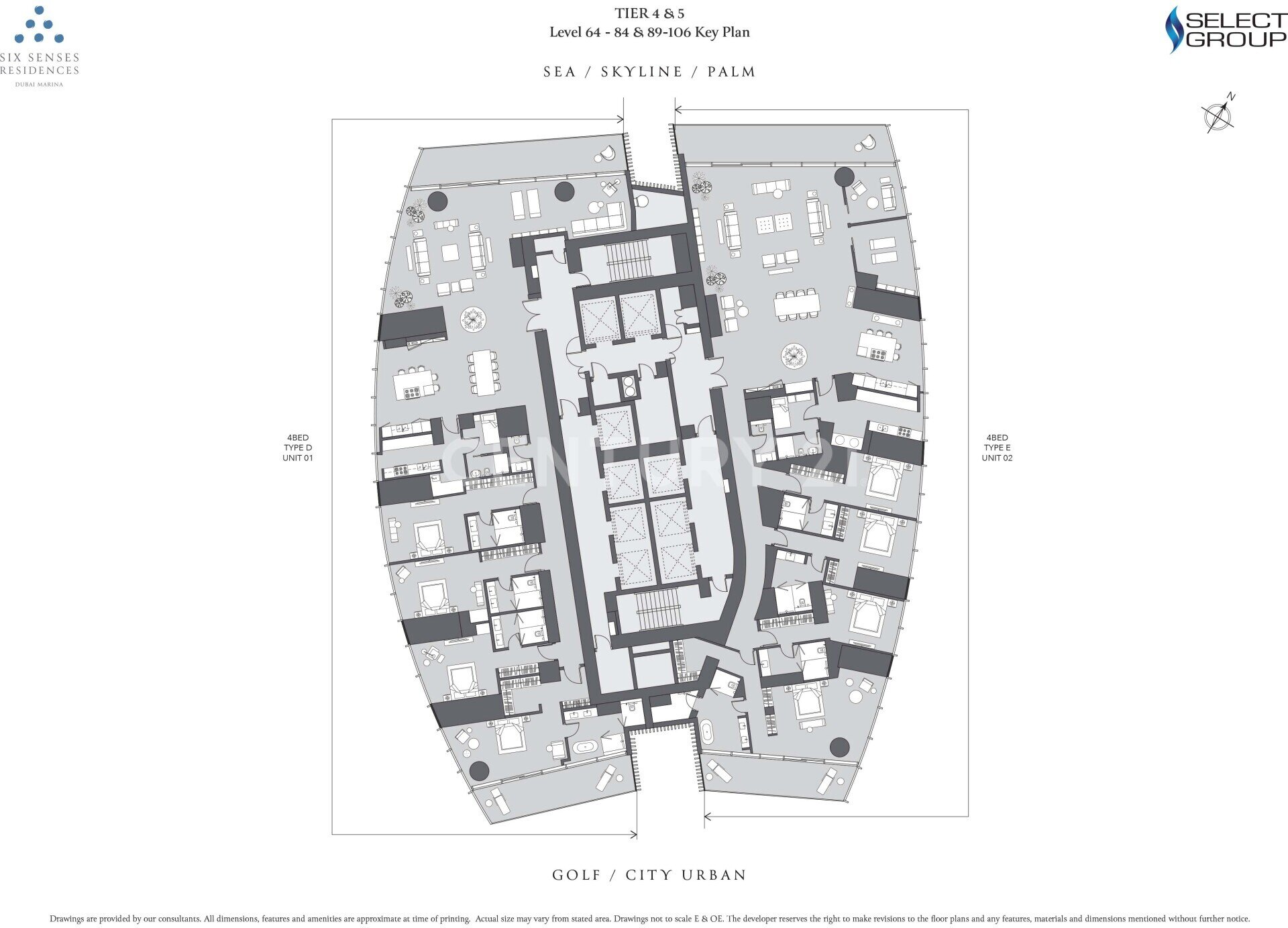 Wohnung zum Kauf 2.600.000 € 4 Zimmer 300 m²<br/>Wohnfläche 80.<br/>Geschoss Traunreut Dubai 80331