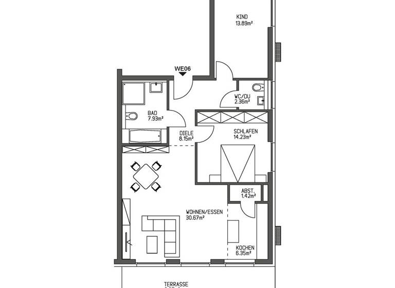 Wohnung zum Kauf 422.000 € 3,5 Zimmer 94 m² EG Höntrop Bochum / Höntrop 44869