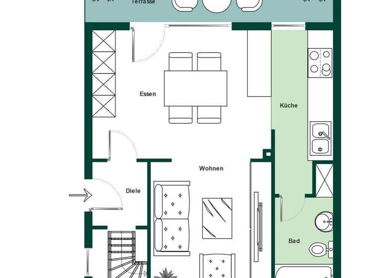 Haus zum Kauf 299.000 € 3 Zimmer 82 m² 241 m² Grundstück frei ab sofort Schwindegg 84419