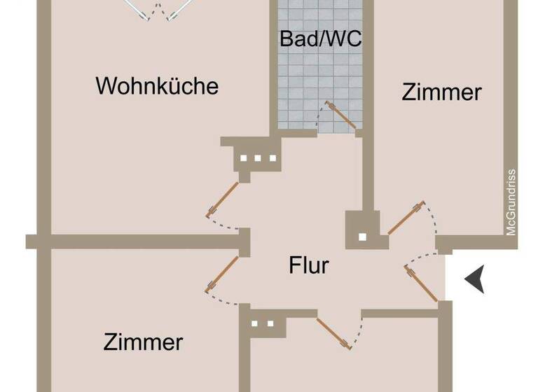 Wohnung zum Kauf 319.000 € 3 Zimmer 66 m² EG Mauenheim Köln 50739