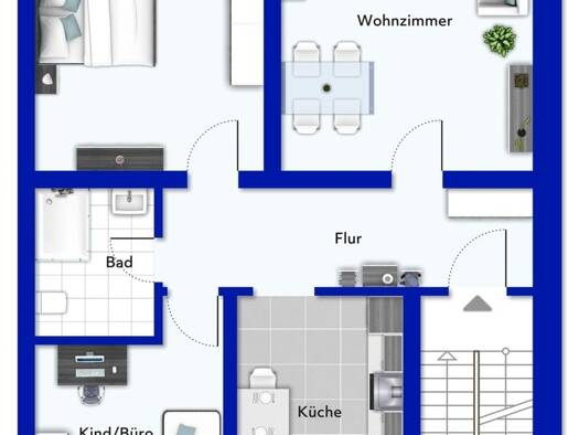 Wohnung zum Kauf 260.000 € 3 Zimmer 75 m² Höchst Frankfurt 65929