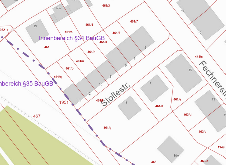 Grundstück zum Kauf 1.585 m² Grundstück Herloßsohnstraße Gohlis-Süd Leipzig 04155