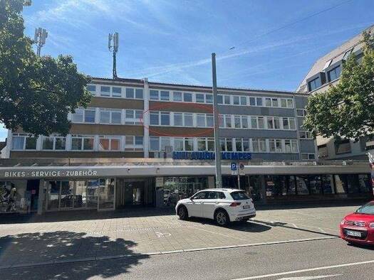 Praxis zur Miete 1.100 € 4 Zimmer 81 m² Bürofläche Mitte Ulm 89073