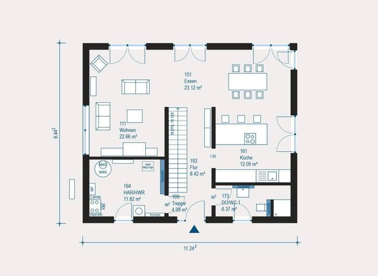 Einfamilienhaus zum Kauf 499.555 € 4 Zimmer 166,7 m² 499 m² Grundstück Lorch 73547