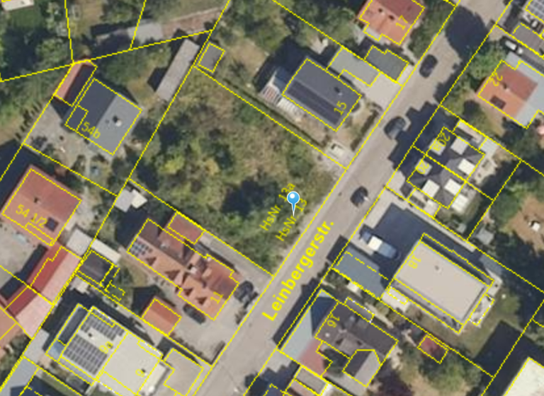 Grundstück zum Kauf 820.000 € 853 m² Grundstück Baugenehmigung vorhanden Leinbergerstr. 13, 13a Ingolstadt 85053