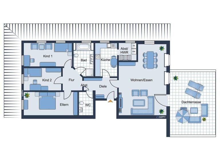 Wohnung zur Miete 1.150 € 4 Zimmer 163,7 m² Salzbergen 48499