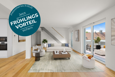 Wohnung zum Kauf - Neubau provisionsfrei 998.900 € 4 Zimmer 134,5 m² Dachgeschoss, 2. Geschoss Schützenstraße 10C Bad Tölz Bad Tölz 83646