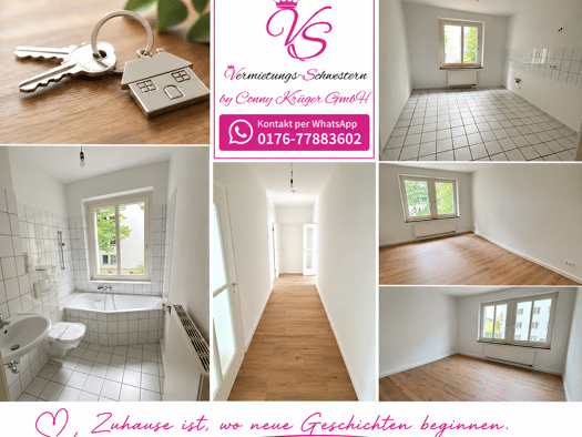 Wohnung zur Miete 320 € 2 Zimmer 51,2 m² frei ab sofort Lutherviertel Chemnitz 09126
