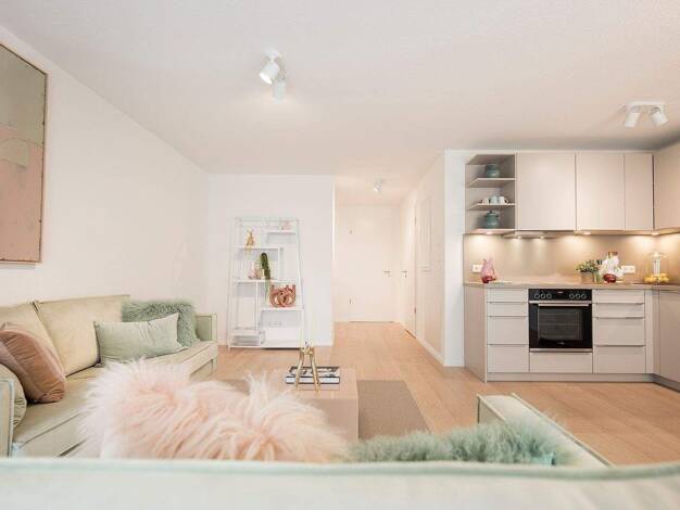Wohnung zum Kauf provisionsfrei 299.900 € 2 Zimmer 38,8 m² 1. Geschoss Sandgewannstraße 4 Ladenburg 68526