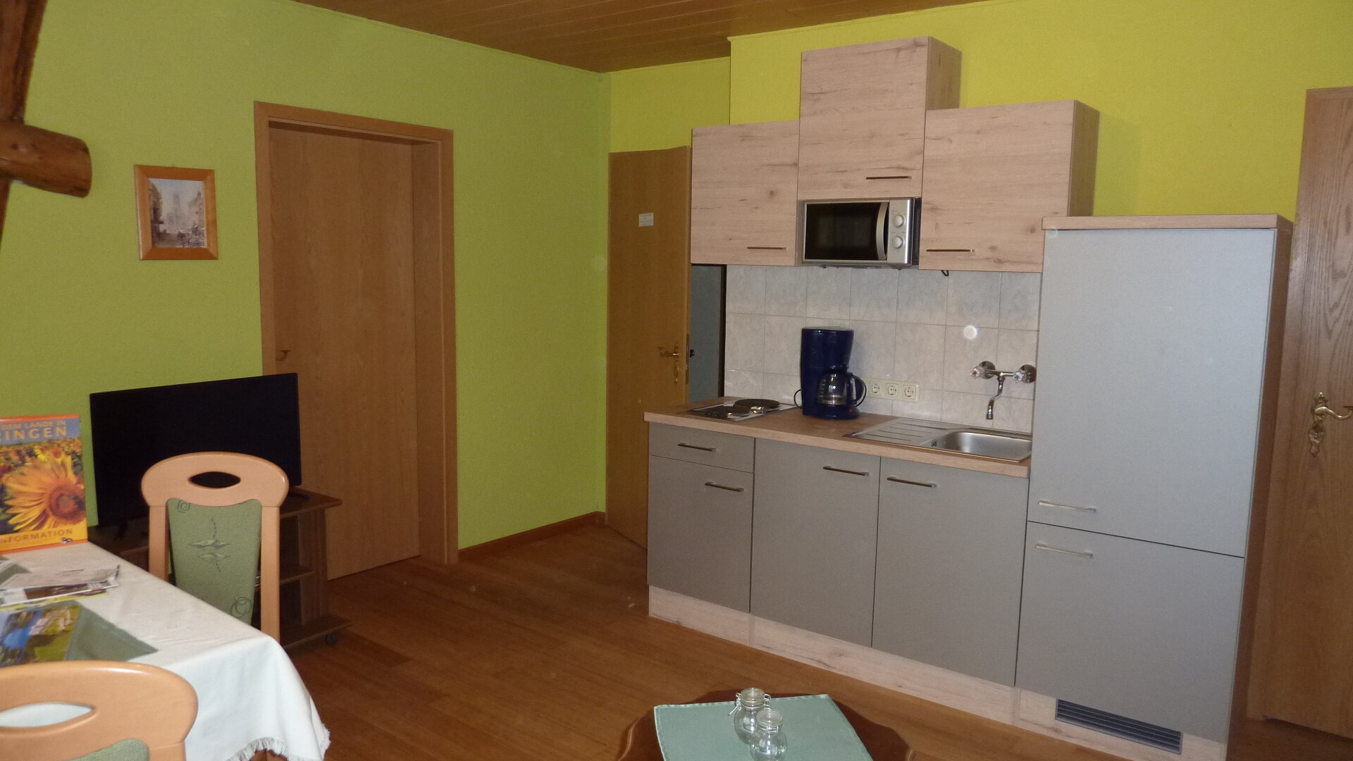 Wohnung zur Miete 2 Zimmer 45 m²<br/>Wohnfläche Hauptstraße 83 Langenwolschendorf 07937