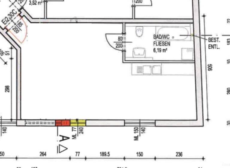 Wohnung zur Miete 376 € 1 Zimmer 34,8 m² 1. Geschoss Eggenberg Graz 8020