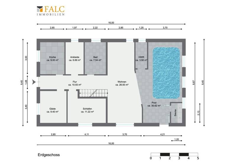 Einfamilienhaus zum Kauf 899.000 € 7 Zimmer 225 m² 759 m² Grundstück Biesdorf Berlin 12683