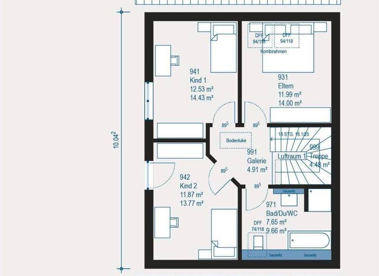Haus zum Kauf 447.500 € 4 Zimmer 123 m² 375 m² Grundstück Sevinghausen Bochum Westenfeld 44867