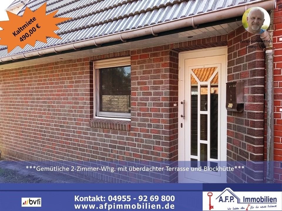 Wohnung zur Miete 490 € 2 Zimmer 60 m²<br/>Wohnfläche 01.10.2024<br/>Verfügbarkeit Jemgum Jemgum 26844