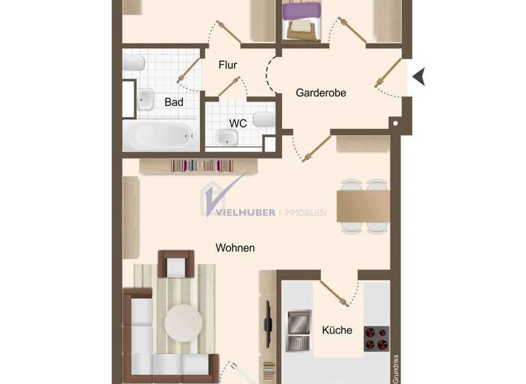Sonstiges zum Kauf als Kapitalanlage geeignet 375.000 € 3 Zimmer 67,8 m² Klettham Erding 85435