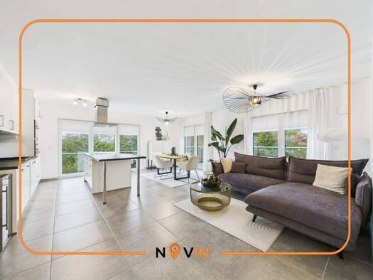 Studio zur Miete 1.300 € 5 Zimmer 107,1 m² 2. Geschoss frei ab 15.02.2026 Apacher Straße 51 Perl 66706