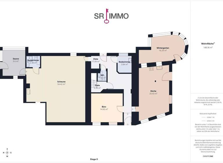 Einfamilienhaus zum Kauf 495.000 € 5 Zimmer 169 m² 3.849 m² Grundstück Lonzenburg Schöndorf 54316