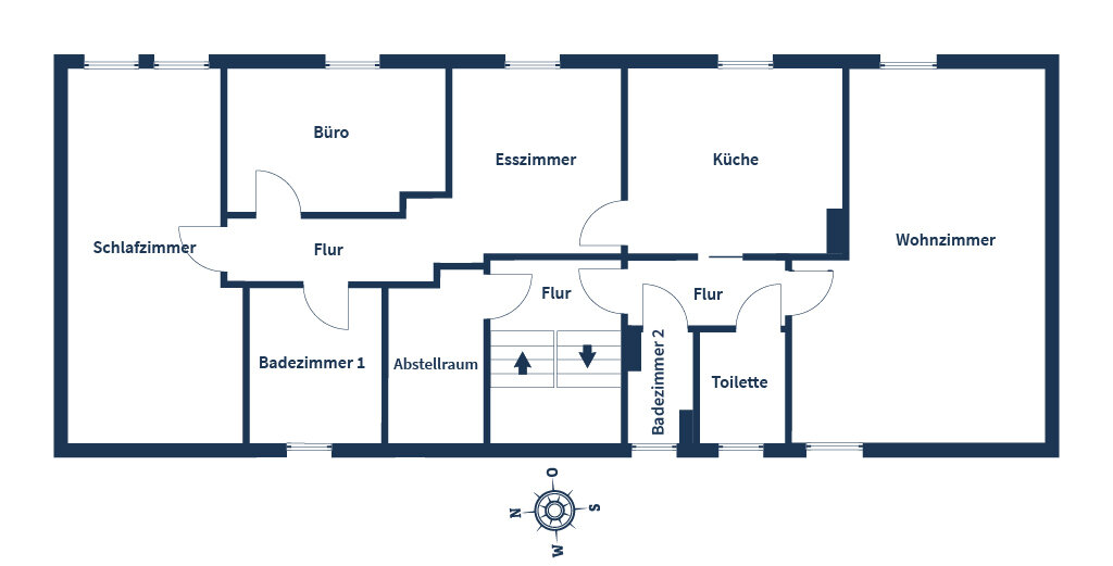 Wohnung zum Kauf 172.000 € 3,5 Zimmer 75,5 m²<br/>Wohnfläche 2.<br/>Geschoss Misburg-Süd Hannover 30629