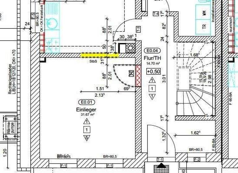 Reihenendhaus zur Miete 1.400 € 5 Zimmer 160 m² 54 m² Grundstück Beethovenstraße 17D Raschau Raschau-Markersbach 08352