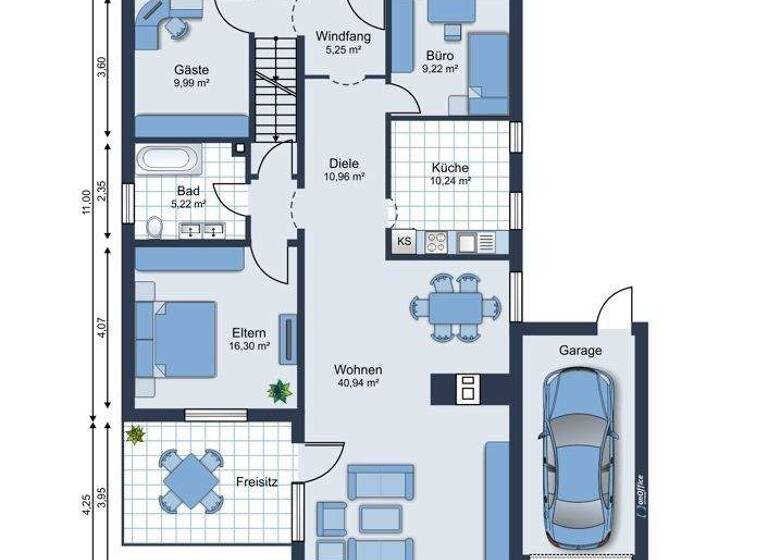 Einfamilienhaus zum Kauf 345.500 € 6 Zimmer 138 m² 358 m² Grundstück Neustadt Neustadt am Rübenberge 31535