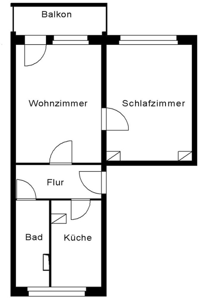 Wohnung zur Miete 271 € 2 Zimmer 47,5 m²<br/>Wohnfläche EG<br/>Geschoss 01.01.2025<br/>Verfügbarkeit Weststraße 18 Bahnhofsvorstadt Plauen 08523