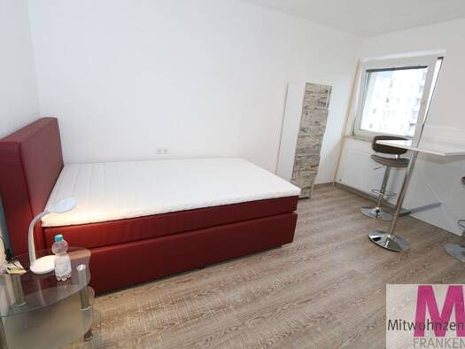 Wohnung zur Miete Wohnen auf Zeit 630 € 1 Zimmer 26 m² frei ab 01.09.2025 Gärten h d Veste Nürnberg 90408