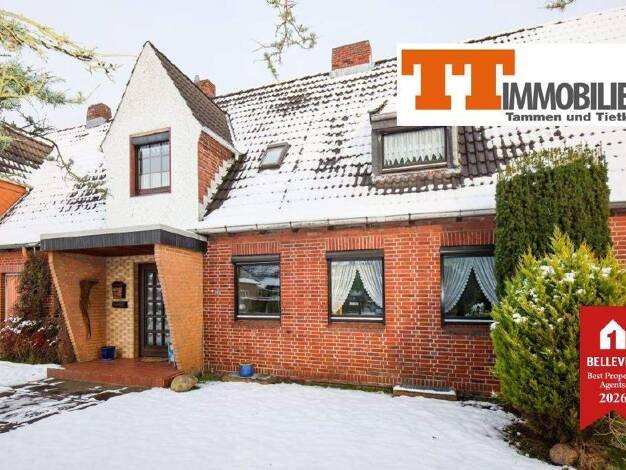 Reihenmittelhaus zum Kauf 155.000 € 5 Zimmer 133,8 m² 617 m² Grundstück Fedderwardergroden Wilhelmshaven-Voslapp 26388