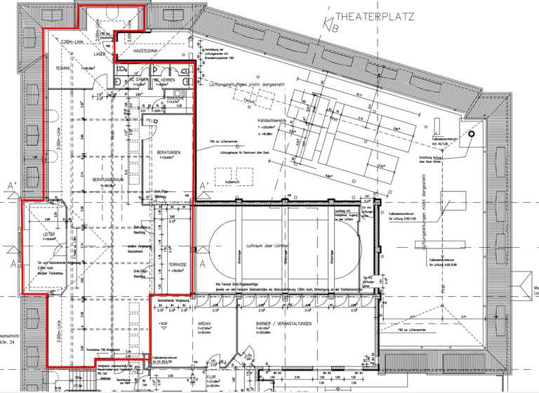 Bürofläche zur Miete provisionsfrei 7,50 € 240 m² Bürofläche Stadtmitte Plauen 08523