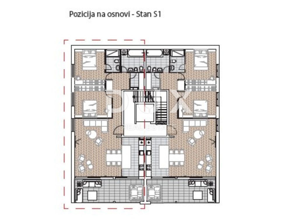 Wohnung zum Kauf 650.000 € 3 Zimmer 107 m²<br/>Wohnfläche 1.<br/>Geschoss Opatija 51410