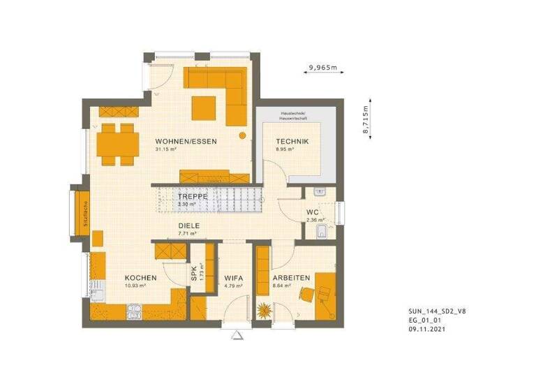 Einfamilienhaus zum Kauf 470.000 € 6 Zimmer 148 m² 1.142 m² Grundstück Oberkirchen Freisen 66629