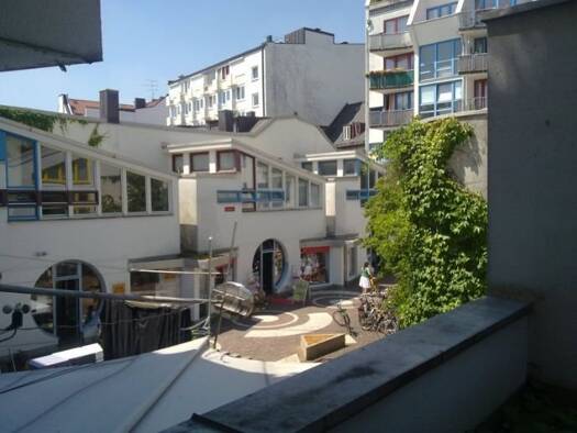 Terrassenwohnung zur Miete 2.000 € 1 Zimmer 70 m² 1. Geschoss Amalienstr 89 Maxvorstadt München 80799
