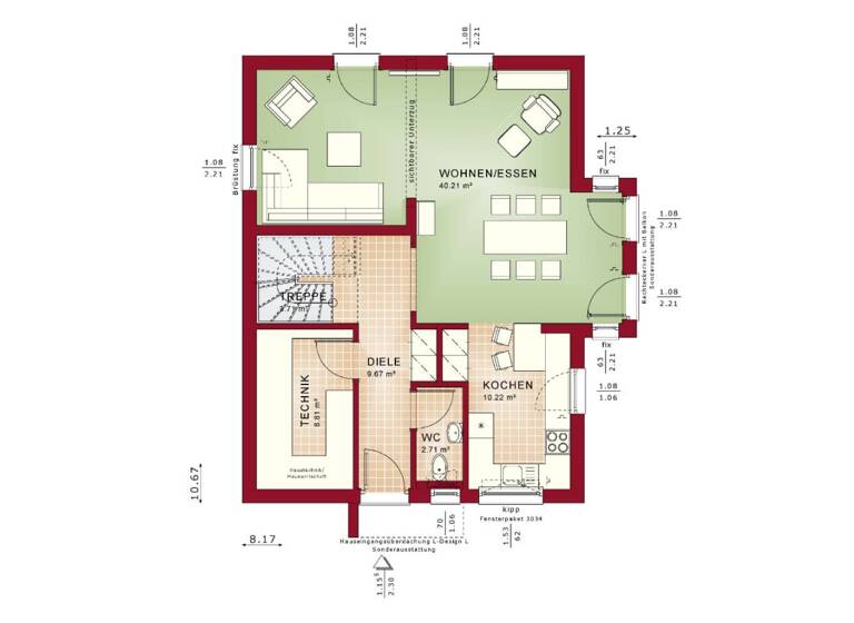 Einfamilienhaus zum Kauf provisionsfrei 526.333 € 4 Zimmer 145 m² 702 m² Grundstück Kreuzweiler Palzem 54439